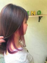 ヘアーメイク アフィーノ(hair make affino) pink violet