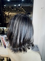 ヘアーワークス ヘルム 渋谷店(HAIR WORKS HELM)&nbsp;[HELM渋谷］ふんわりカールヘルシースタイルショコラアッシュ34