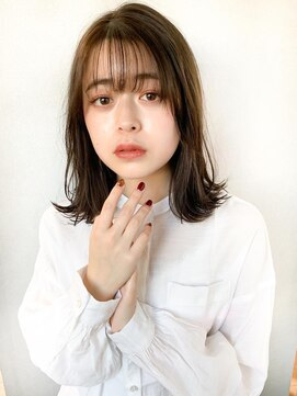 プラグ バイ ネオリーブ(plug by neolive) 外ハネ チョコレート×髪質改善 [髪質改善/縮毛矯正/韓国] N