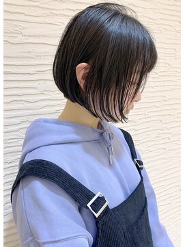 モリオ フロム ロンドン サッポロファクトリー店(morio FROM LONDON) 【morio札幌】2021年髪型大人かわいい黒髪ショートボブ