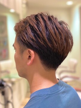 レンジシキチジョウジ (RENJISHI KICHIJOJI) メンズツーブロック刈り上げショート【RENJISHI 松岡】