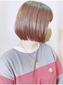 【morio 原宿】切りっぱなしボブ　ミニボブ　前下がり