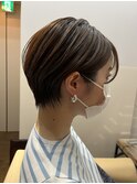 20代30代小顔大人ショート