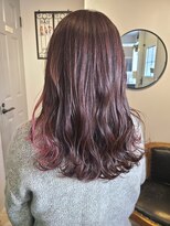 ヘア ケア ディエイチケー(HAIR CARE DHK) 可愛いイヤリングカラー