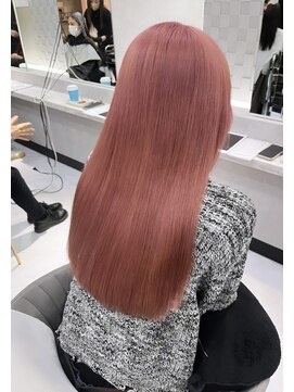 ジーナ 名駅(XENA.) ハイトーンでも艶がある☆透けるような色気pink