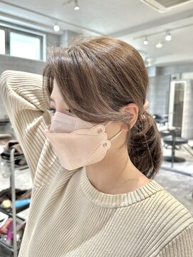 アンダーバーホワイト(_WHITE) 最高にかわいいお顔周り◎