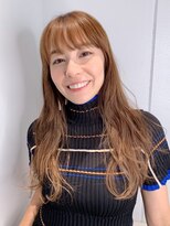 ロンプ(romp)&nbsp;柔らかカット オレンジベージュカラー