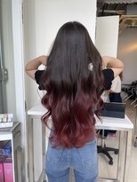 アライブ ハラジュク(ALIVE harajuku)&nbsp;グラデーションカラーバレイヤージュインナーカラー　ryota