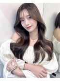 韓国風ロングレイヤー
