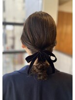 ニーイチイチ(211)&nbsp;ベロアリボン　アレンジ