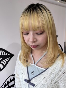 ファーム 大崎店(FAAM) イエロー/ハイブリーチ/デザインカラー/ハイトーン/ブリーチ