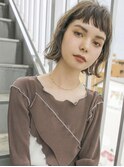 【NORA Journey】ショートバング×ニュアンスパーマ