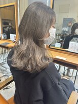 ヘアアンドメイク リンクス 東戸塚店(HAIR&MAKE LINKS) グレーベージュカラー