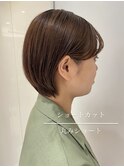 ショートカット/丸みショート/伸ばしかけボブ/くびれショート
