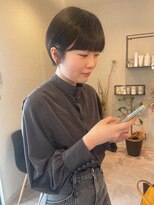 メデル(mederu) 大人可愛い丸みショートボブ丸みボブ前髪あり20代30代40代