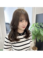 スターク(stark)&nbsp;レイヤーカット/オリーブベージュ/髪質改善/韓国ヘア/姫路