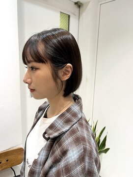 フェリア 渋谷(Feria) 大人綺麗 ミニボブヘア♪