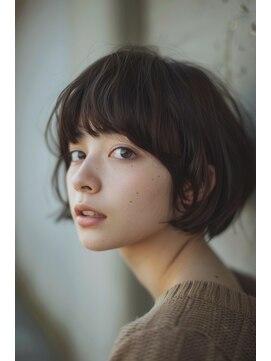 ラナ 新宿(lana) ボブレイヤー/顔まわり/シースルーバング【lana hair 新宿】
