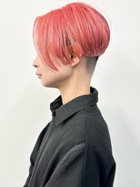 モリオ(morio)&nbsp;+前下がりショートハンサムショート刈り上げ女子30代40代3