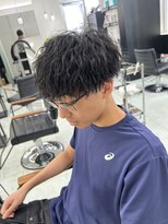 ネクスト 静岡店(NEXT)&nbsp;MEN'S HAIR/ダークアッシュ/ニュアンスパーマ/韓国マッシュ