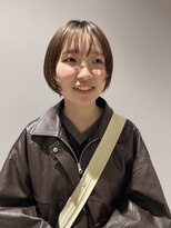 ドッグスター(dog star)&nbsp;顔周りレイヤーショートボブ透明感カラー 登戸/向ヶ丘遊園