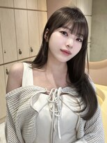 グロー 大宮(GLROW)&nbsp;似合わせカットメルティカラーフェミニンロングマロンベージュ