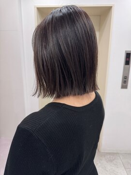 ジゼル(gisele) ブリーチカラーハイライトカラーバレイヤージュ白髪ぼかし