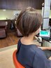 似合わせカット+低刺激カラー