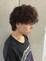 ニアウ 太田店(Niau)&nbsp;メンズナチュラルマッシュスパイラルパーマプードルパーマ