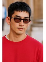 にもう&nbsp;サーフカール&ブルーブラック　フェザーパーマ サーフMH94