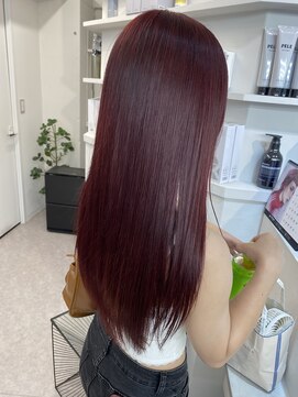 ペレ 渋谷(PELE) ミディアムヘア/暗めカラー/グランマッシュ/渋谷