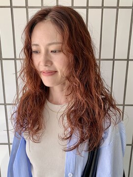 コピエ(kopje) ブラッドオレンジ×ニュアンスパーマ