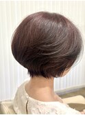 【ショートボブ】癖毛でも収まります◎