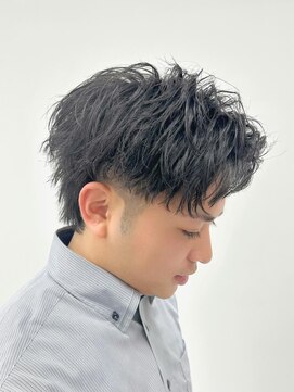 シック(CHIC) メンズスパイキーショートパーマ髪質改善ツイストスパイラル
