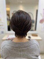 ユニティ 小田急相模原店 艶ブラウンショートボブ【小田急相模原/髪質改善/白髪染め】