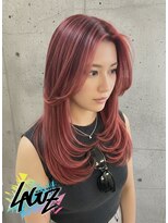 ラグズ 茅ヶ崎(LAGUZ)&nbsp;チェリールージュ・レイヤーロング　茅ヶ崎髪質改善