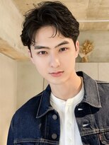 フォト 新宿(foto)&nbsp;毛流れニュアンスパーマ/リバースセンターパート/ツーブロック