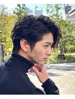 アストラ(ASTRA)&nbsp;MEN’S HAIR/波巻きツイストスパイラル/リバースセンターパート