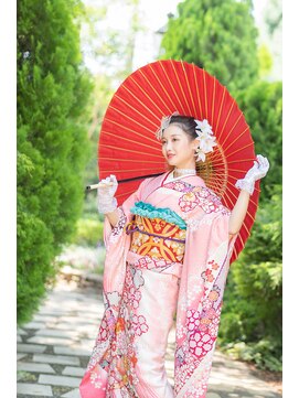 ミノル(MINORU) 成人式前撮りヘアセット