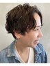 前髪パーマやトップの動きに☆ポイント弾力パーマ+似合わせカット￥7000