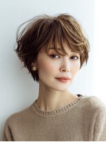 ハーツ(Heart's)&nbsp;白髪ぼかし脱白髪染め似合わせカット40代50代60代