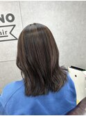 白髪ぼかしハイライト