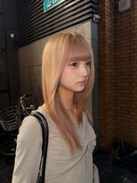 コージークルー(cozy creww) ピンクベージュ×レイヤーカット|柔らかく動く今っぽヘア