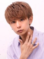 アーリー(Ali'i)&nbsp;ラウンドマッシュ耳掛けダウンバングショートレイヤーグレージュ