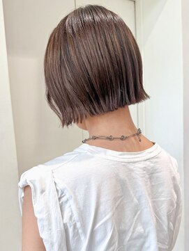 ヘア アンド スパ エジェリ プリム(hair&spa egerie prime) 【恵比寿】小顔切りっぱなしボブ/30代/40代/50代