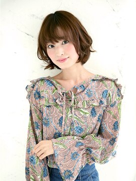 ラプト ビズ 学園前(RAPT bis) 大人の女性も楽しめるラブリーショートボブ