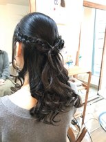 ロカット サロン(Roquat Salon)&nbsp;リボンハーフアップアレンジ【ヘアアレンジ  立川/立川南/袴】