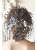 結婚式やパーティーにオススメのシニヨンヘアセット
