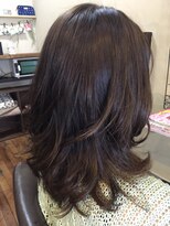 エアー(air)&nbsp;セミロング無造作スタイル