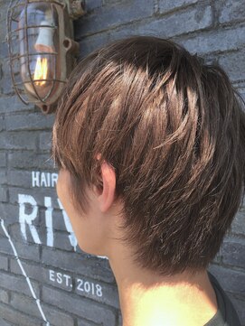 ヘアアイラッシュ リベット(hair eyelash RIVET) メンズアッシュカラー